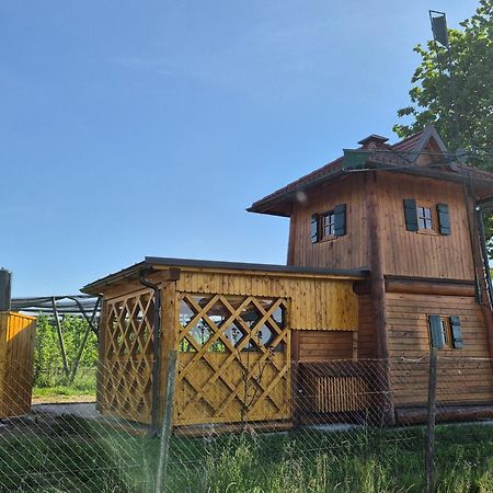 Unique Wooden Holiday House In Nature Lukovica pri Domzalah ภายนอก รูปภาพ