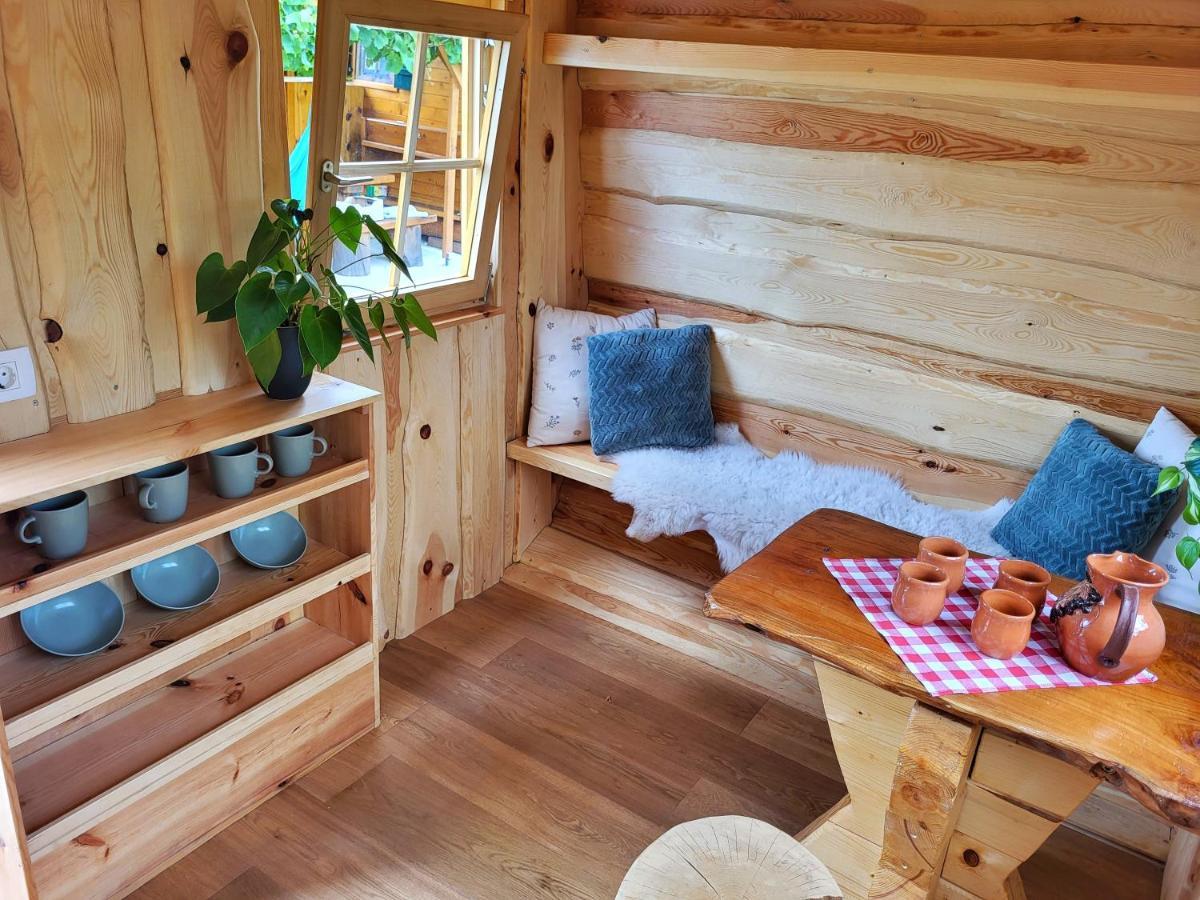 Unique Wooden Holiday House In Nature Lukovica pri Domzalah ภายนอก รูปภาพ