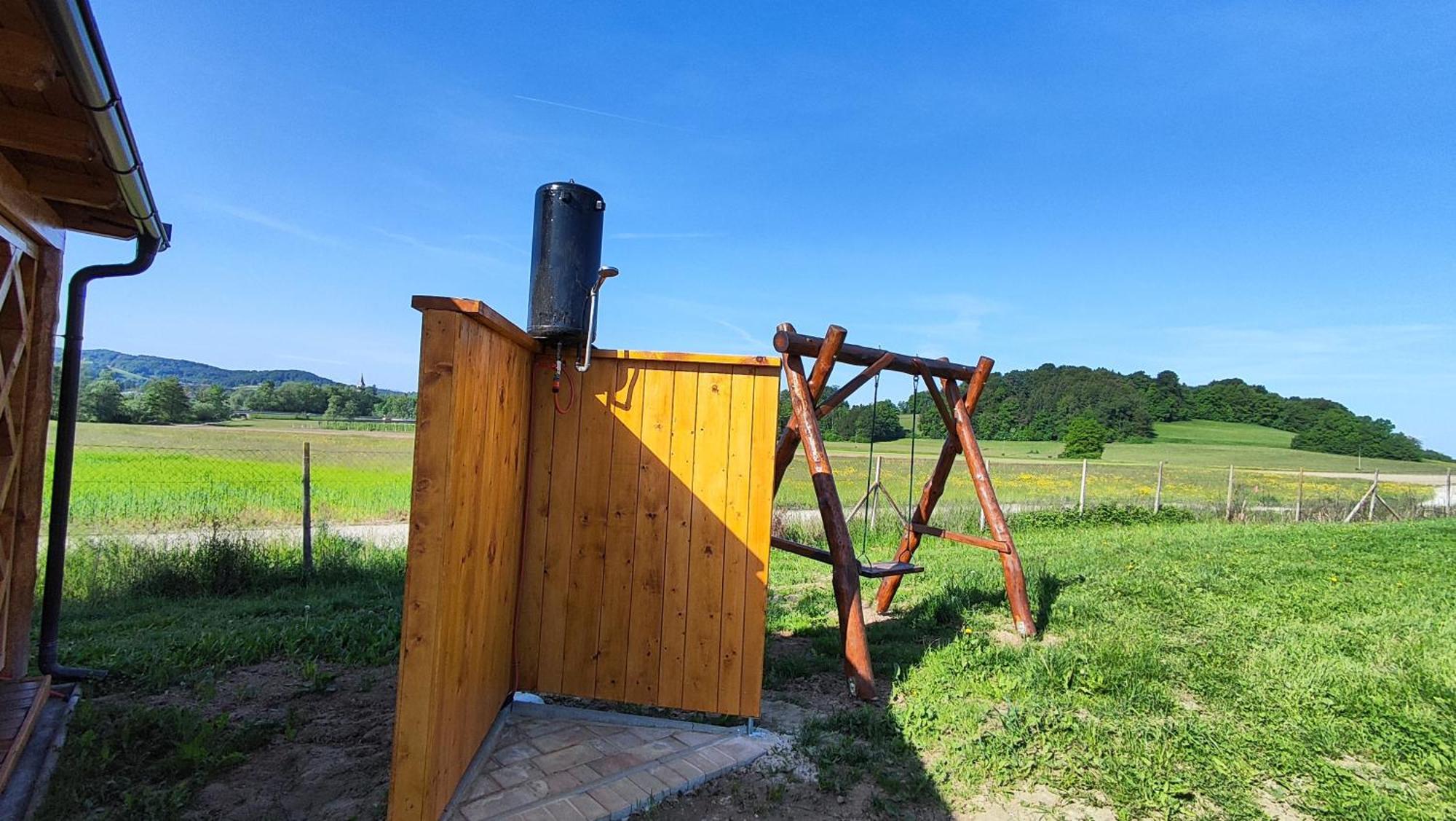 Unique Wooden Holiday House In Nature Lukovica pri Domzalah ภายนอก รูปภาพ